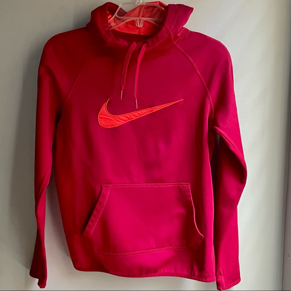 Nike red therma Dri-fit training Hoodie, XS